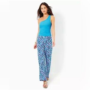 NWT Lilly Pulitzer Allena Knit Palazzo Pants SZ M